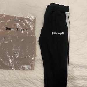 PALM ANGELS BLACK TRACKSUIT + PANTS SIZE XL
